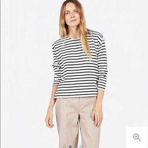 Everlane Boxy Striped Tee